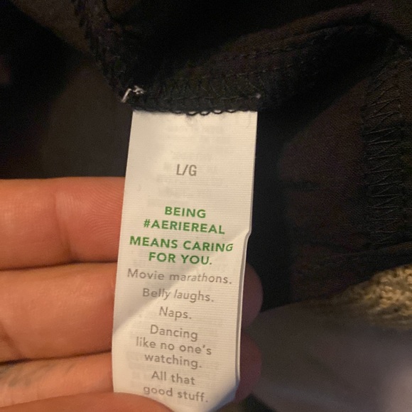 Aerie Spring Fling Black Dress - Picture 11 of 13